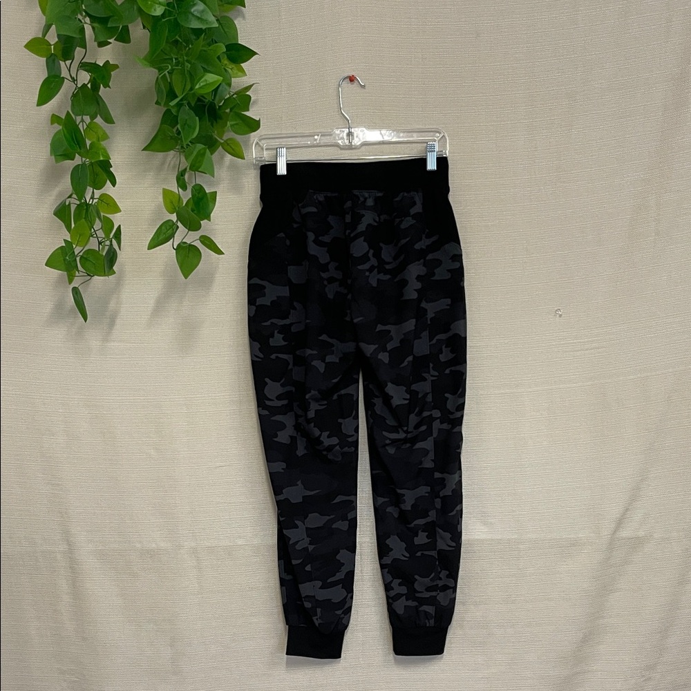Apana Black Camouflage Jogger Pants - Picture 2 of 4